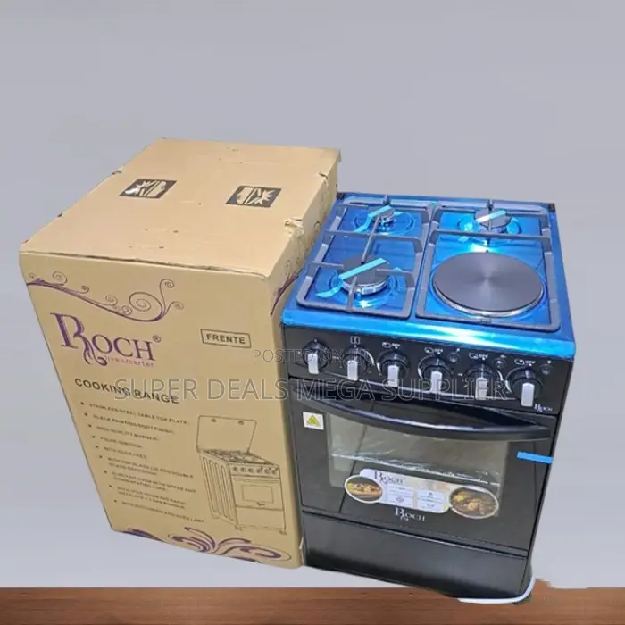 Quality Free Standing Cooker 50x60cm Electric Oven 3 Gas Burners