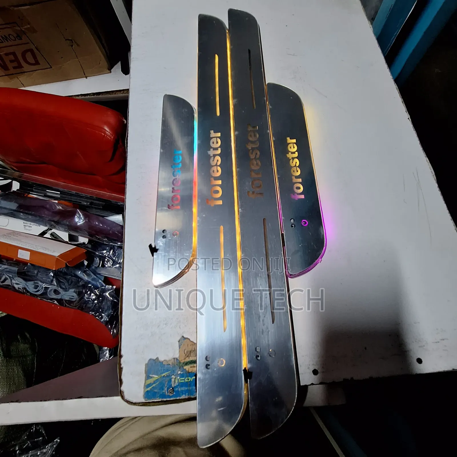Durable Branded Led Door Steppers With Sleek Lighting