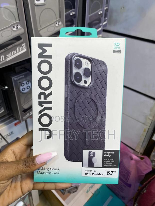 Medaly Joyroom Braided Series Magsafe Case For iPhone 15 Pro Max - main view