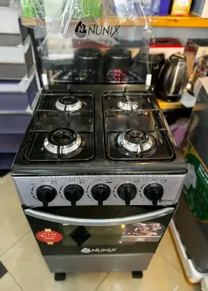 Nunix Kz-560-Go 50*55 Full Gas Free Standing Cooker- New Model