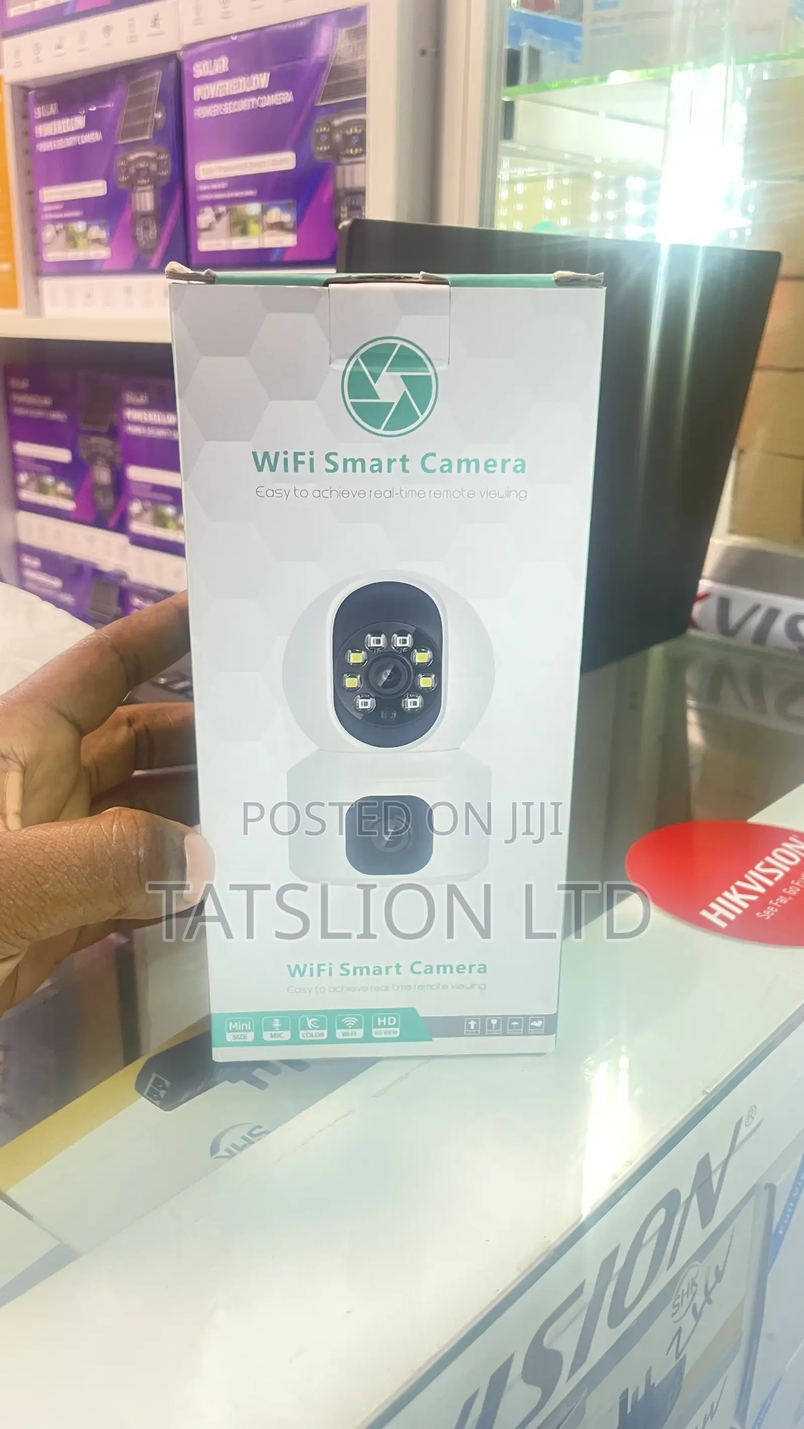 CCTV Security Camera – 1080p Hd, 360 PTZ Rotation, Ai Motion Detection