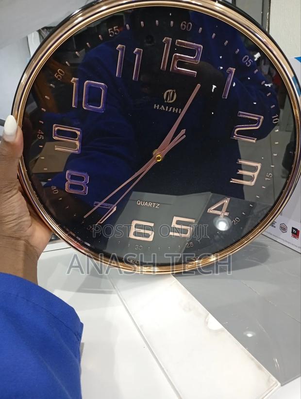 Secured Spy Nanny Wall Clock Wifi Camera