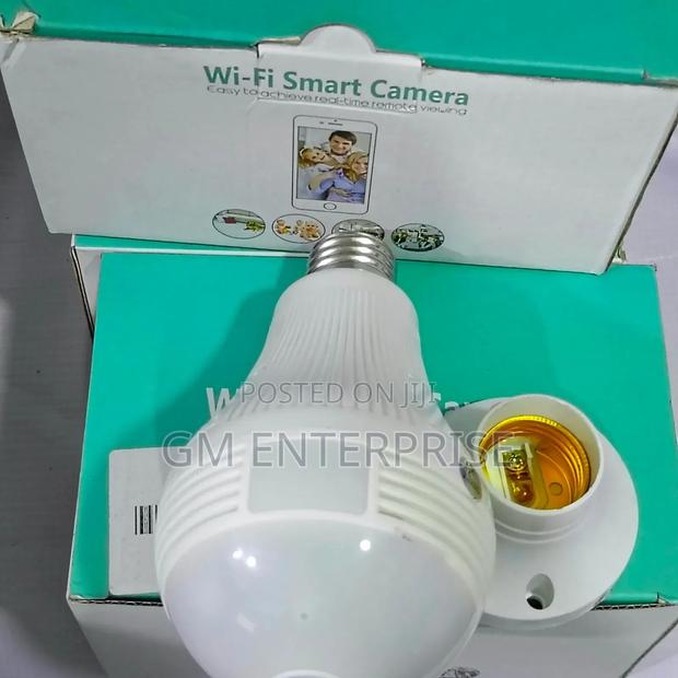 *Wifi Panaroma 360° Camera Bulb