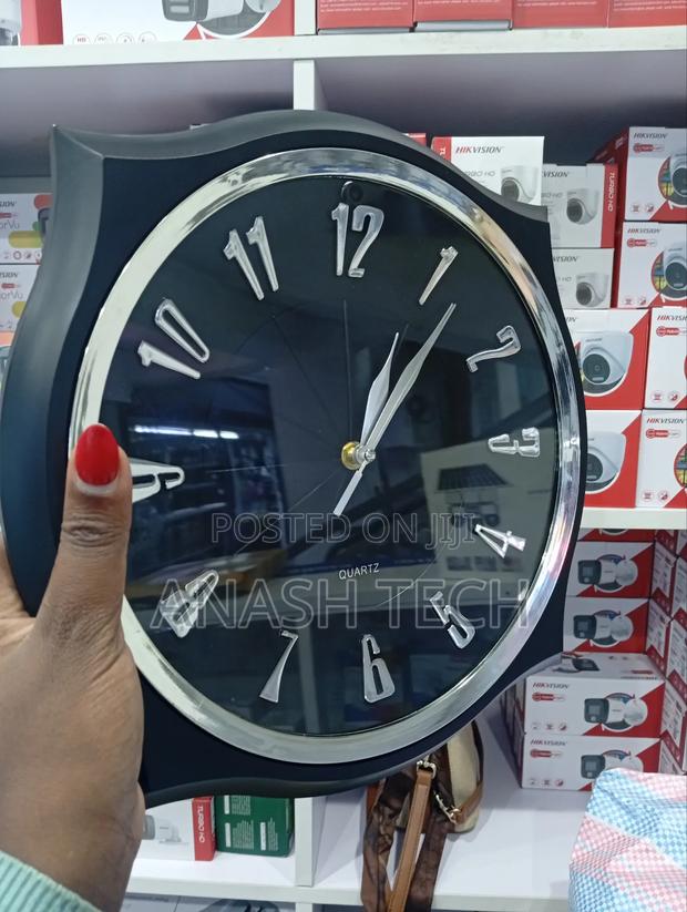 Customised Wall Clock Hidden Spy CCTV Camera - main view