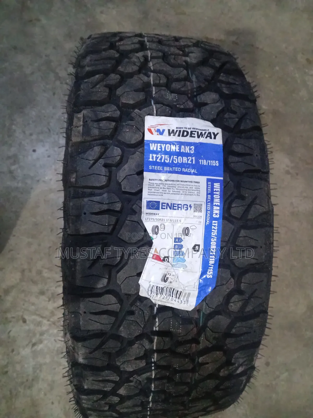 Wideway 275/50r21