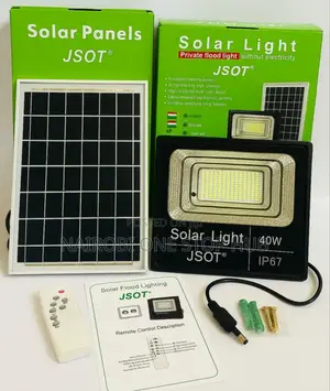Jsot Solar Powered Floodlight 40watts