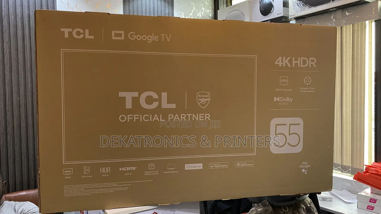 TCL 55′′ 55v6c Smart HDR Google Tv (New 2025)