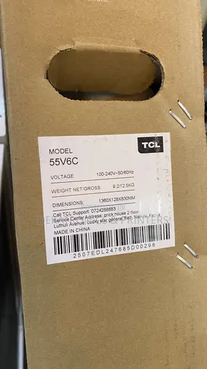 TCL 55′′ 55v6c Smart HDR Google Tv (New 2025)