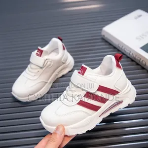 White Black Brown Kids Shoes