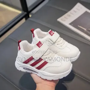 White Black Brown Kids Shoes