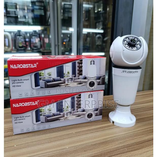 Wifi Light Bulb Smart PTZ Camera