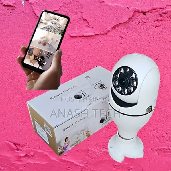 CCTV Bulb Camera PTZ Wifi Rotating Wifi Bulb Camera