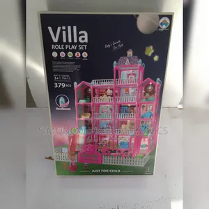 379pcs Big Doll House