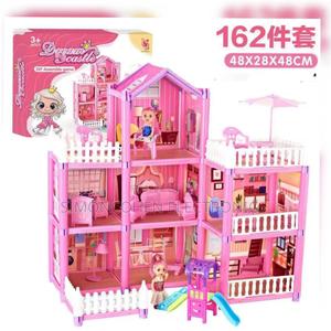 162pcs Dream Castle Kids Doll House - main view
