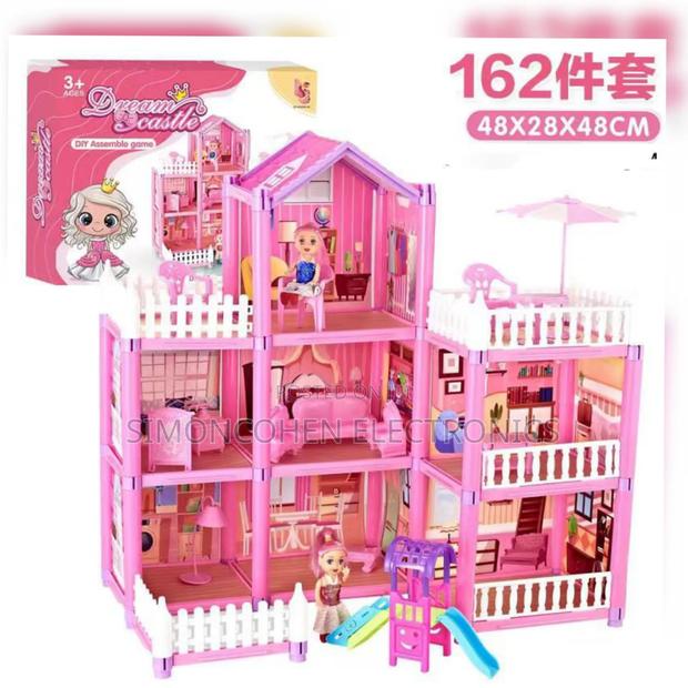 162pcs Dream Castle Kids Doll House