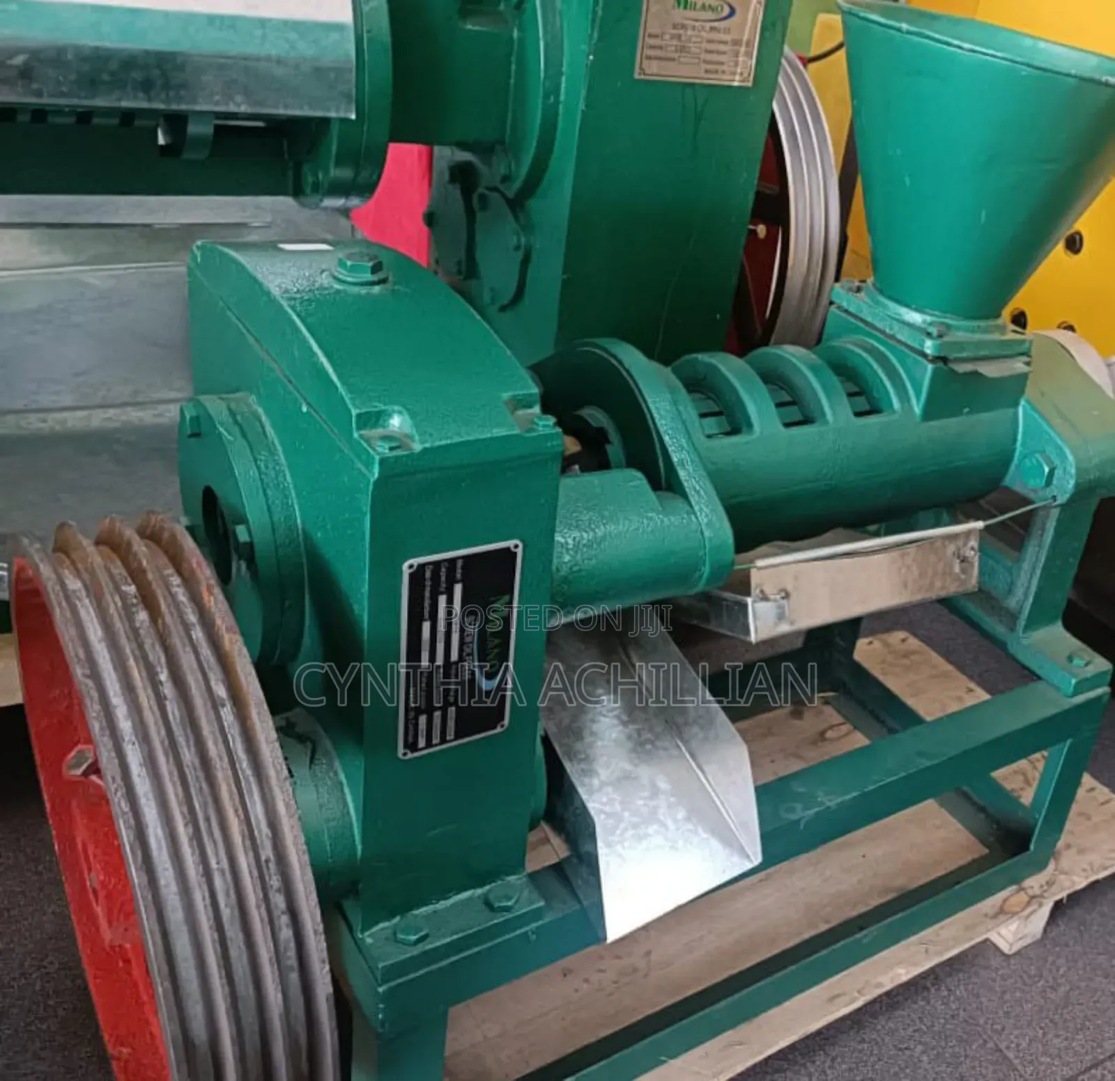 Oil Pressing Machine With Filter Press