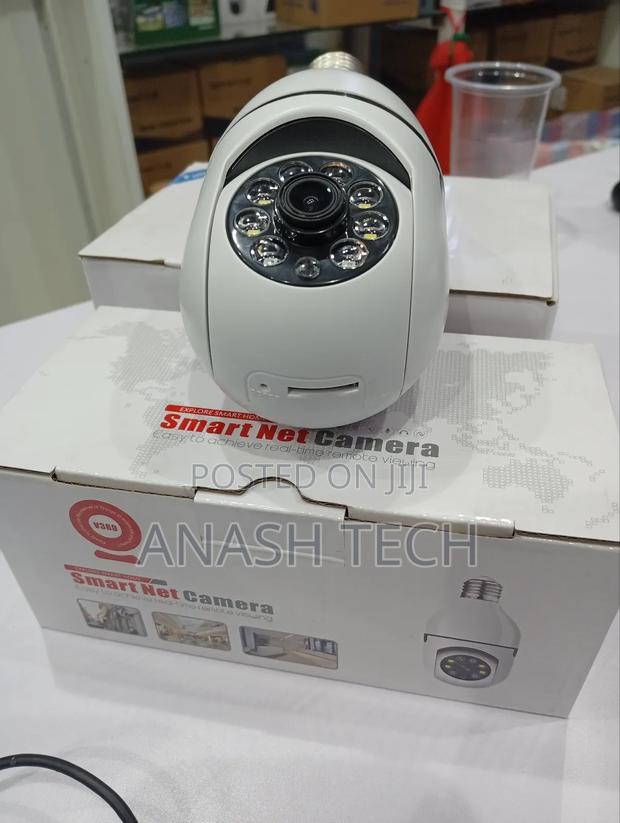 Advanced V380 Wireless PTZ Wifi Nanny Bulb Camera