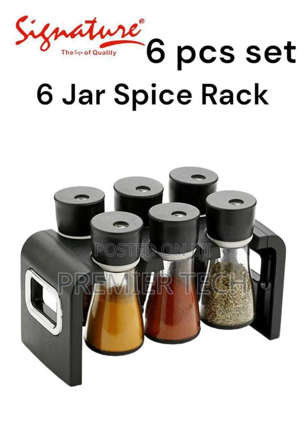 6 Pieces Jar Spice Rack - main view