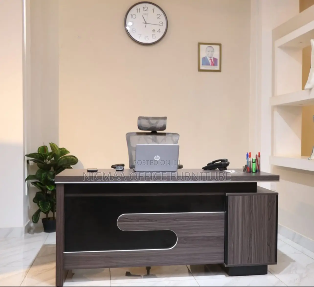 Sleek Design, Professional Presence Desk