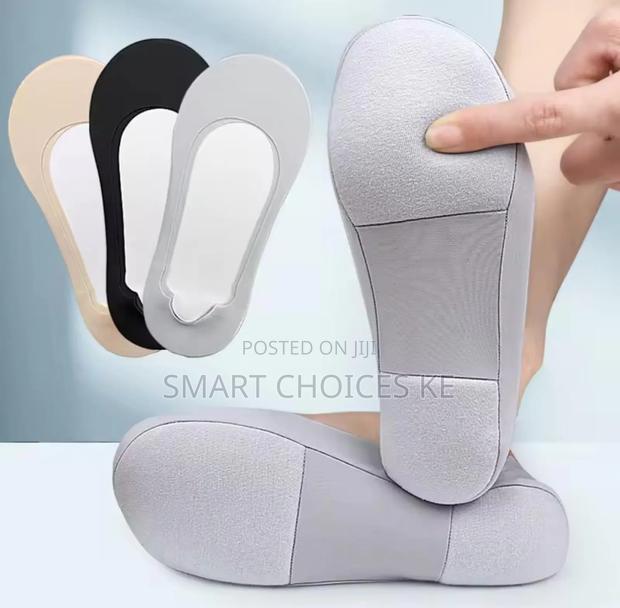 No Show Foot Protection Sockspad* Set of 3, Heel Pad, Socks