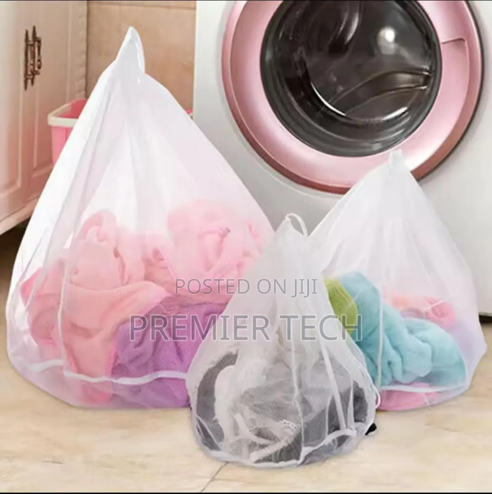 4pc Assorted Large Size Laundry Bags