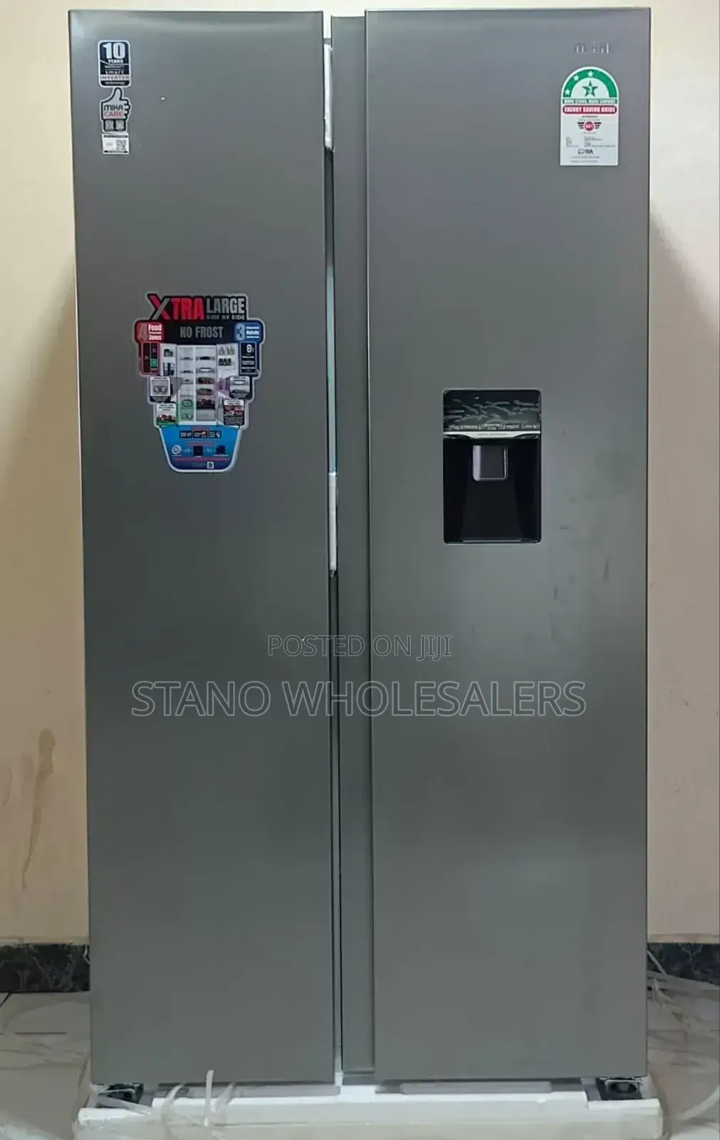 Mika Fridge 562 Litres Side by Side