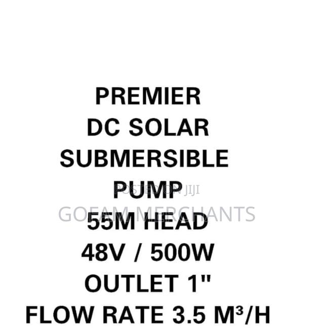 50m Head Dc Solar Submersible Pump - thumbnail 2