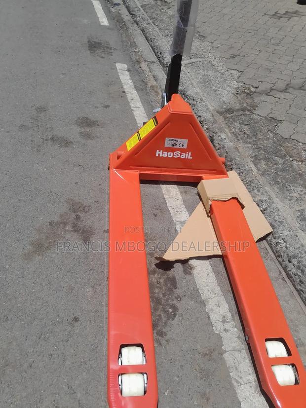 Durable Manual Hydrolic Pallet Stacker - main view