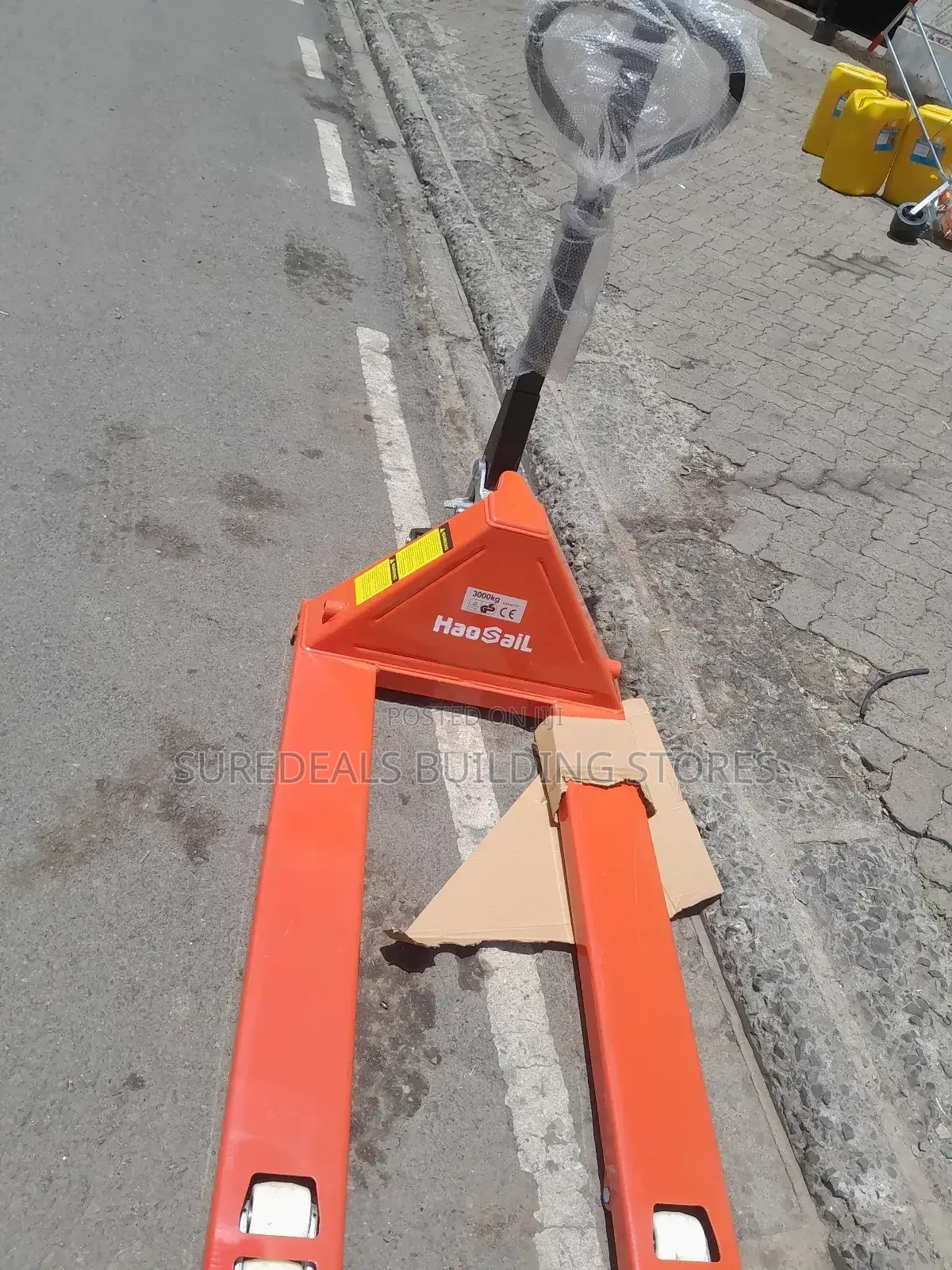 Durable Manual Hydrolic Pallet Stacker