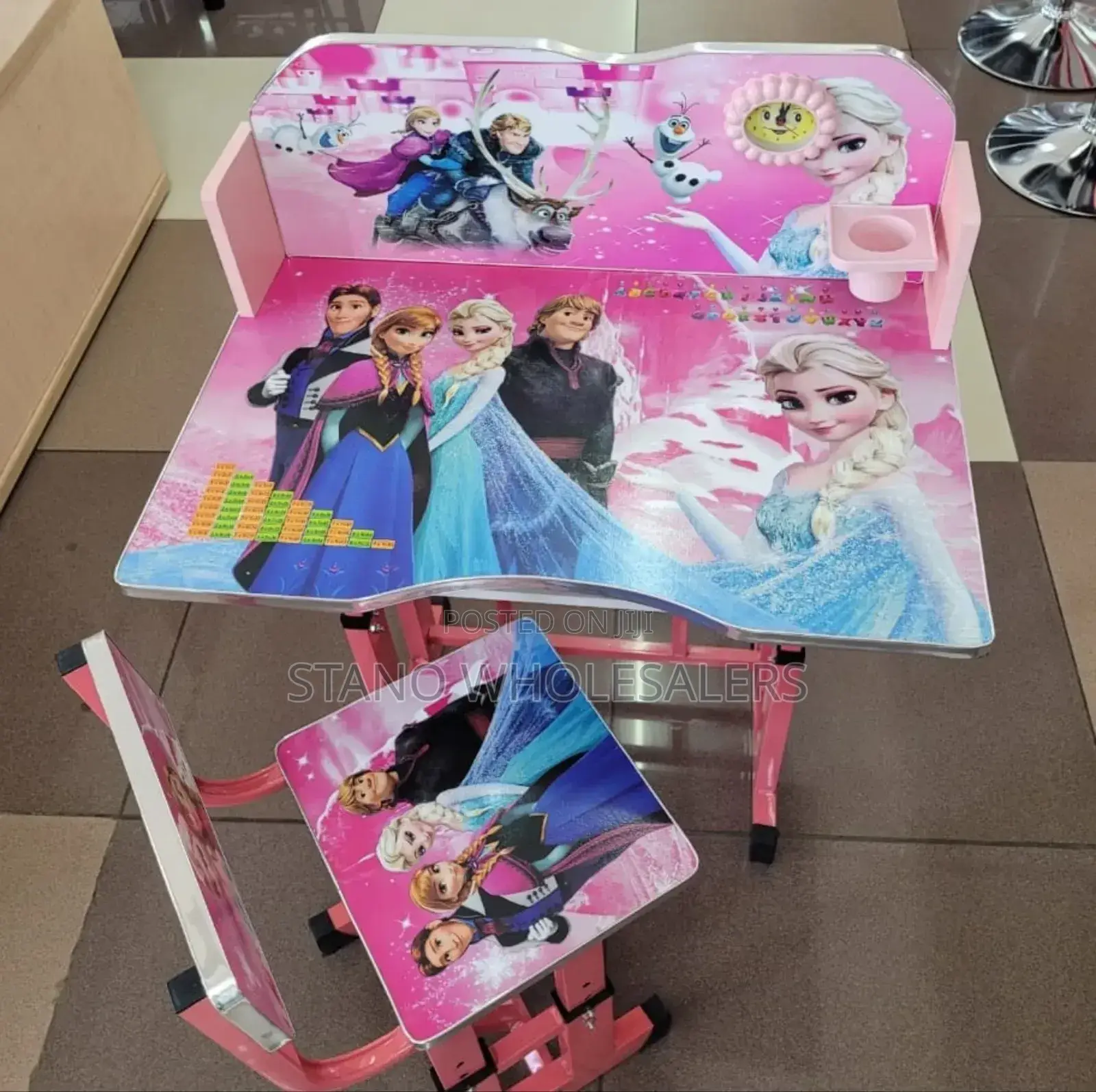 Pink Kids Table Desk