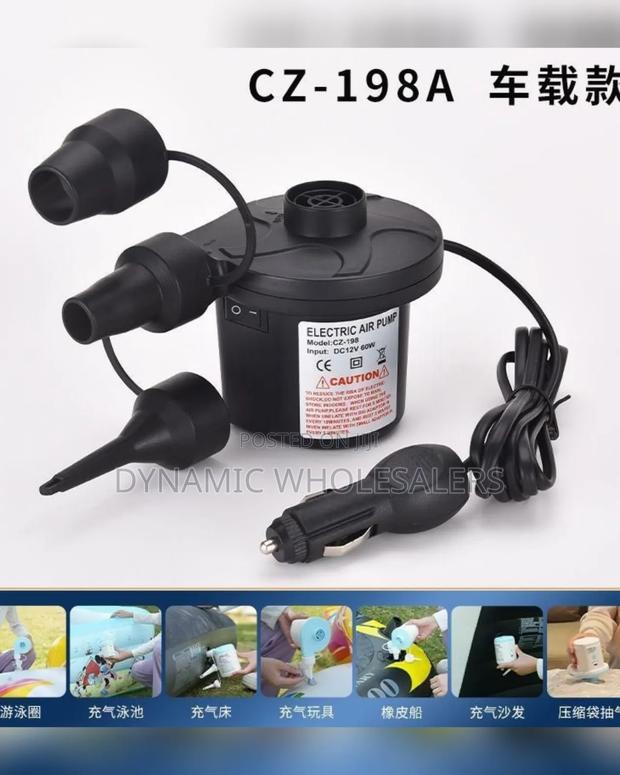 Inflator Deflator Electric Air Pump for Car Inflatables*