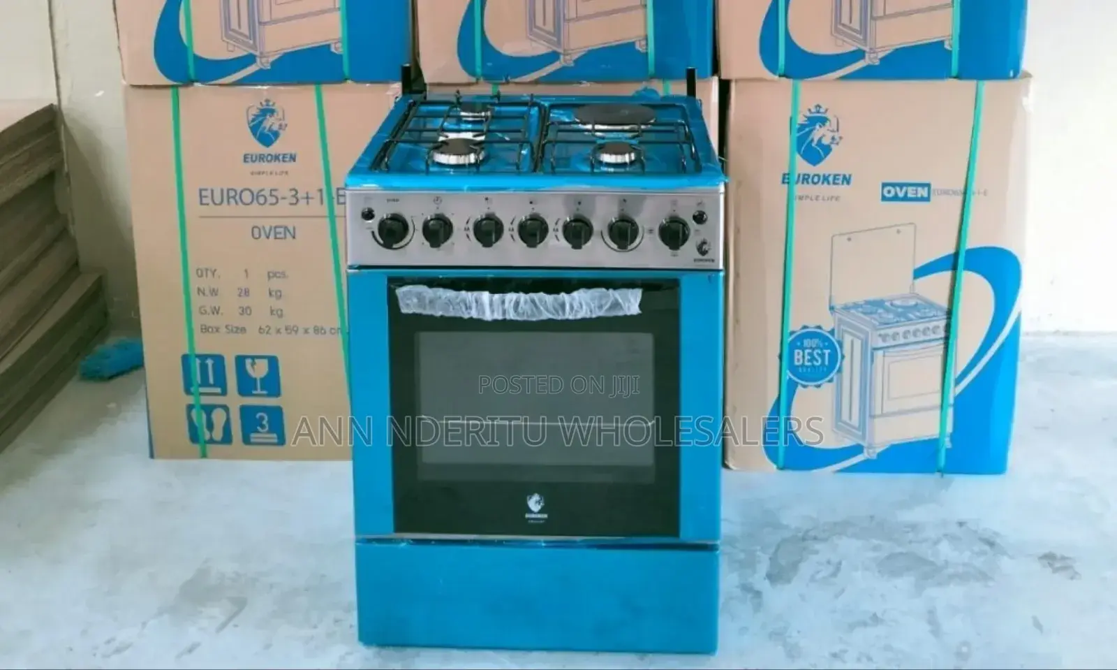 60 by 65 Euroken Cooker