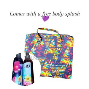 Waterproof Ankara Laptop Bag - main view