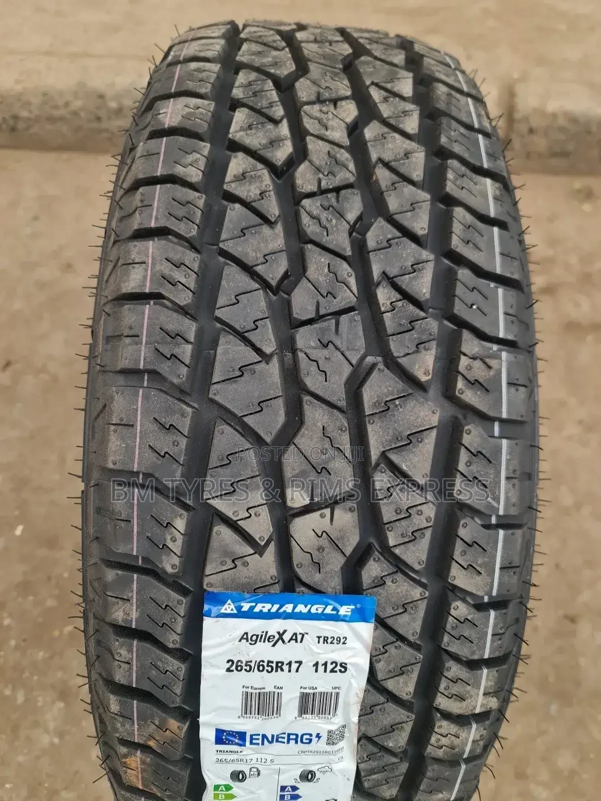 265 /65 R17 Triangle Tyres (All Terrrain)