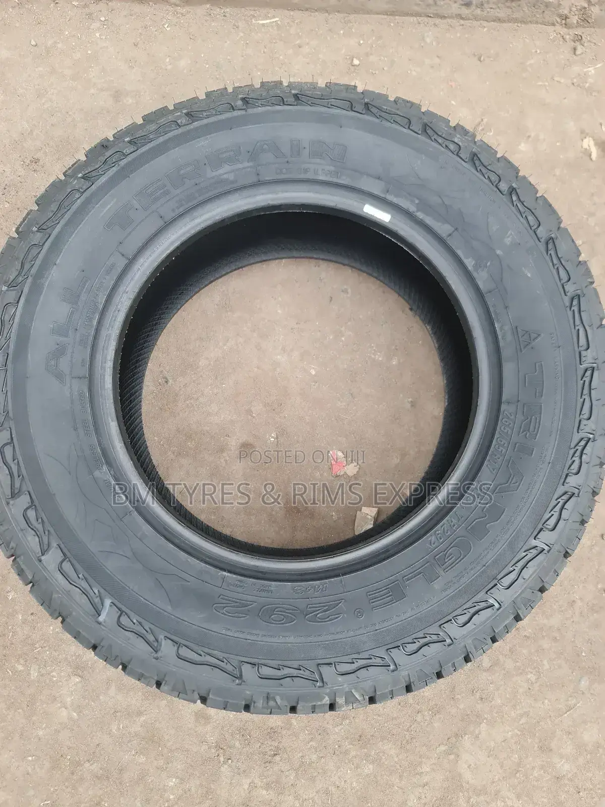 265 /65 R17 Triangle Tyres (All Terrrain)