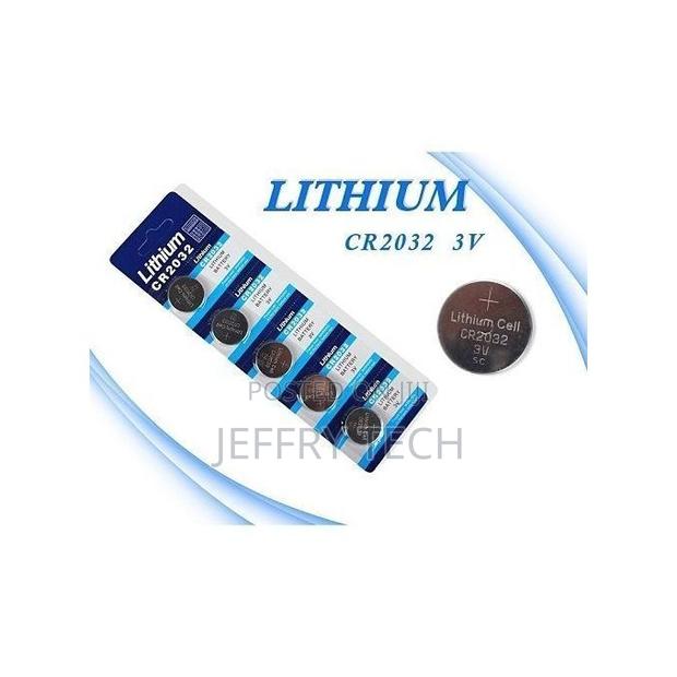 Cr2032 Lithium Battery - 3v - 5 PCS - thumbnail 2