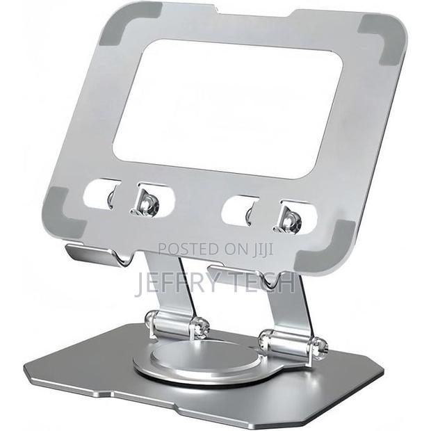 Foldable Aluminum Alloy Tablet and Laptop Desk Stand With Adjustable