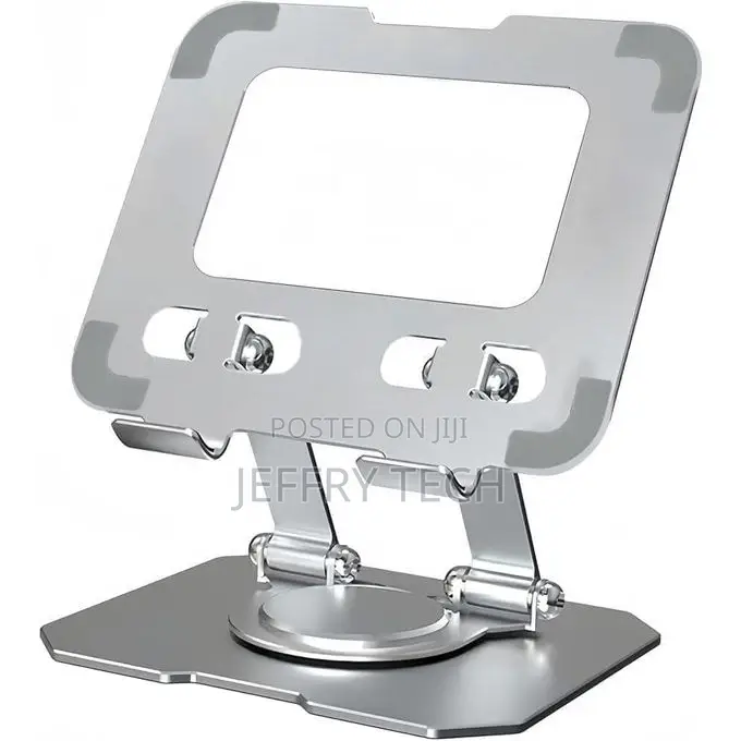 Foldable Aluminum Alloy Tablet and Laptop Desk Stand With Adjustable