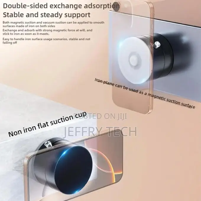 Vacuum Suction Magnetic Car Phone Holder Mount