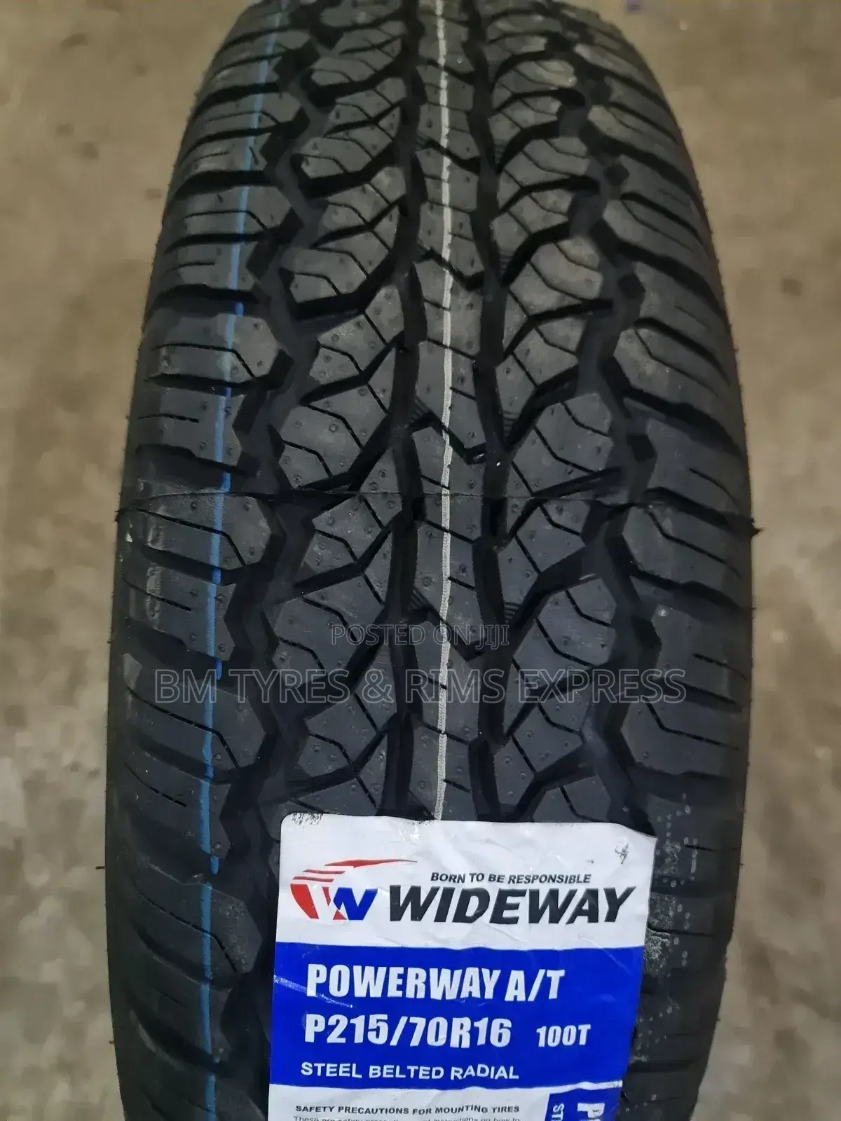 215 /70 R16 Wideway Tyres (All Terrrain)