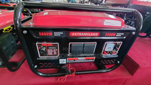 Astramilano 5kva Petrol/Fuel Generator Single Phase. - main view