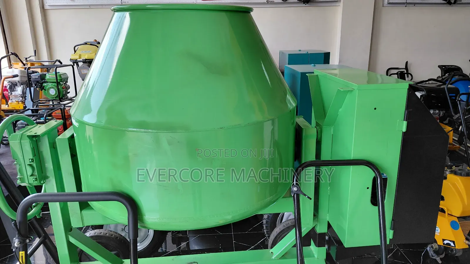Italy Concrete Mixer 500litres Diesel Powered 10hp.
