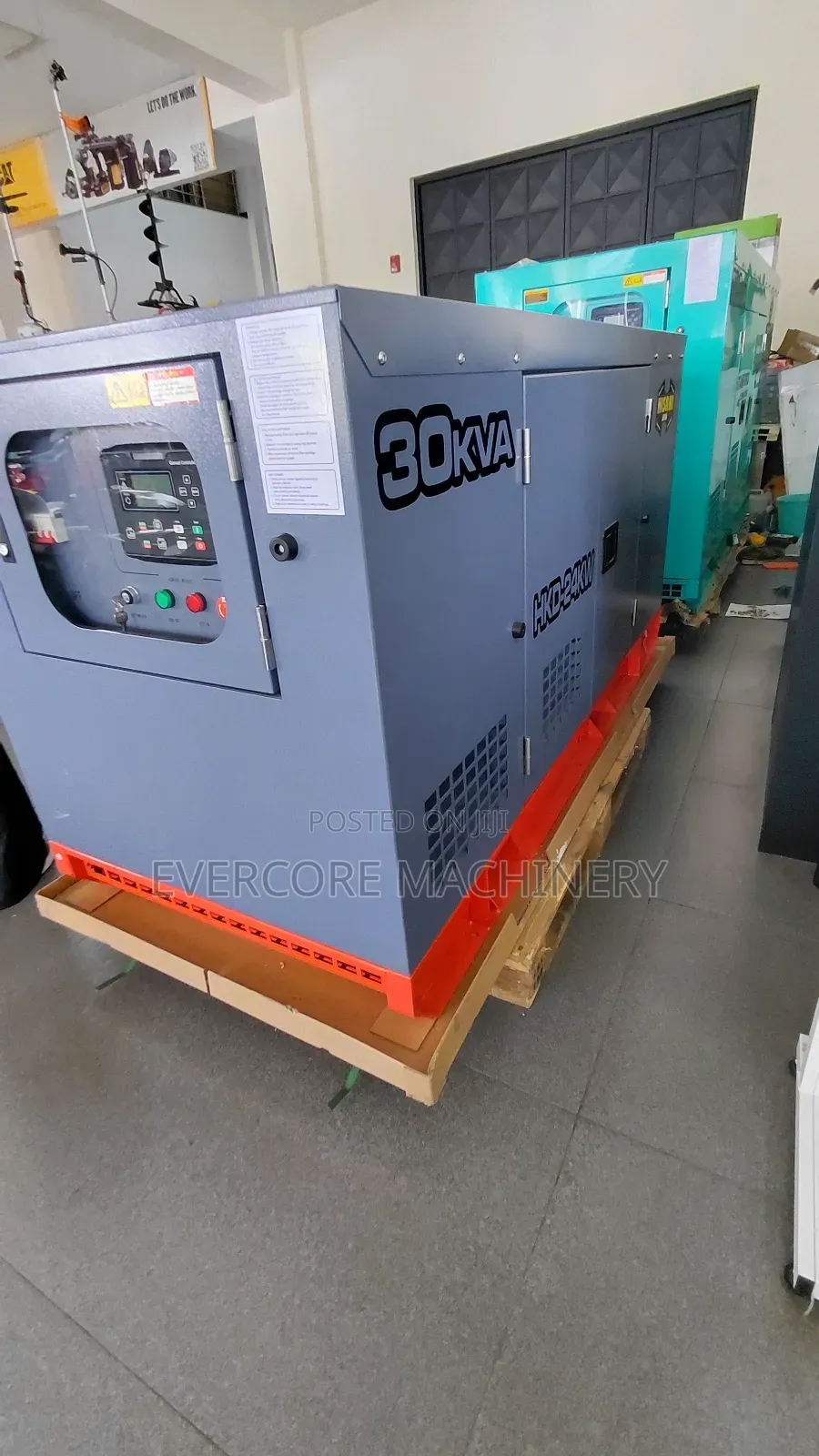 Hisaki Japan 24kw/30kva Brand New Diesel Silent Generator.