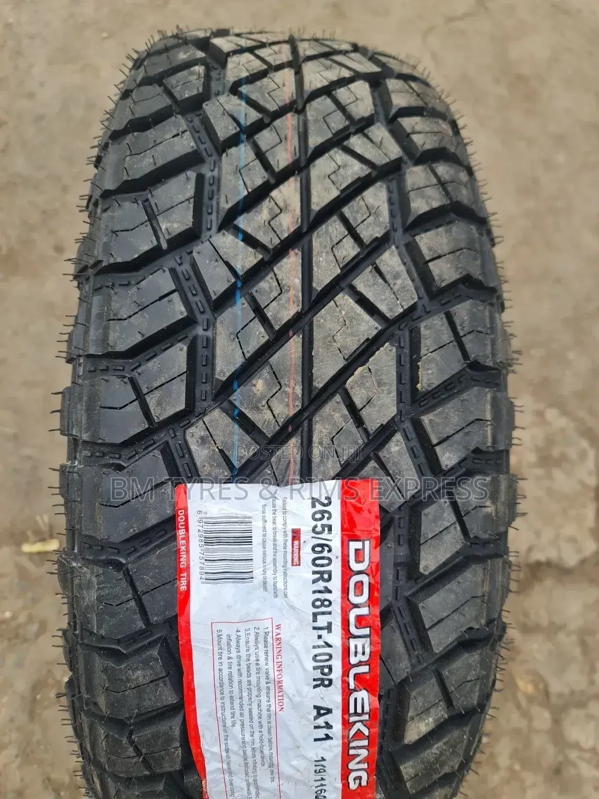 265 /60 R18 Doubleking