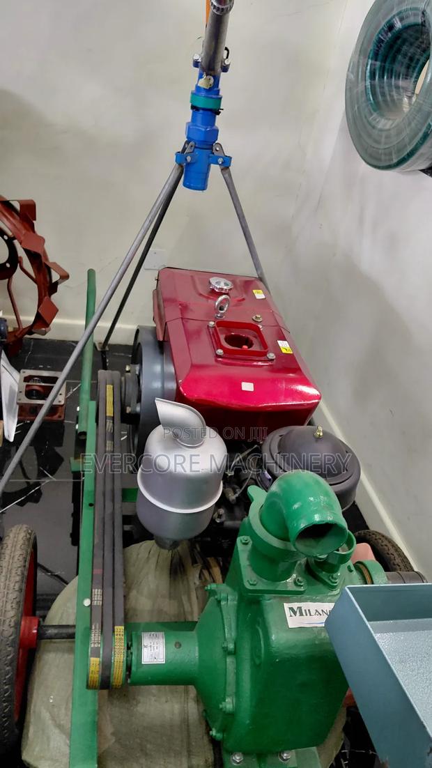 Agricultural Waterpump With Complete Sprinkler Set.