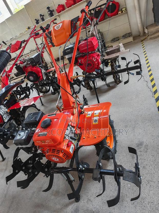 Agricultural Power Mini Tiller Petrol Engine. - main view