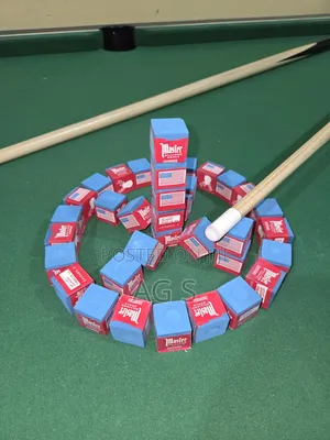 Chalk For Pool Table Blue 2.0 Cm Rub To Increase Contact Stick Of Tip