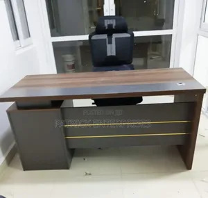 Executive Director Office Desk + Orthopedic Office Chair