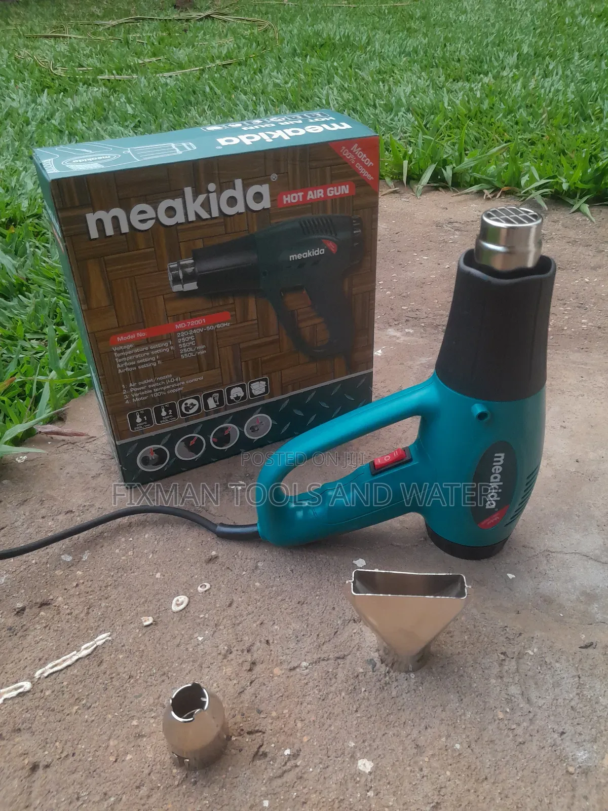 New Industrial Heat Gun 2000w Meakida Hot Air Gun