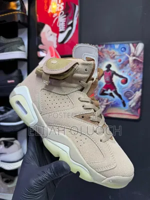 *Travis Scott X Air Jordan 6 Retro “British Khaki”